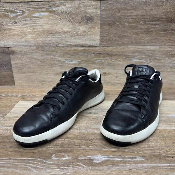 Cole Haan Granpro Black Leather Oxford Style Fashion Sneaker Men's Size 11.5 - Picture 1 of 7
